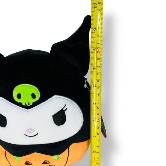 NEW Squishmallows Halloween Hello Kitty Kuromi Pumpkin 8 Inch Soft Sanrio Plush - Picture 5 of 5